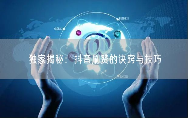 独家揭秘：抖音刷赞的诀窍与技巧
